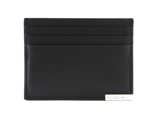 Calvin Klein Modern Plaque Cardholder 6CC CK Black | Buy bags 