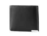 Calvin Klein Modern Plaque Trifold 10CC W / Coin CK Black Calvin Klein Modern Plaque Trifold 10CC W / Coin CK Black