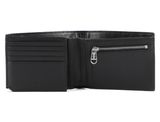 Calvin Klein Modern Plaque Trifold 10CC W / Coin CK Black Calvin Klein Modern Plaque Trifold 10CC W / Coin CK Black