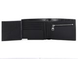 Calvin Klein Modern Plaque Trifold 10CC W / Coin CK Black Calvin Klein Modern Plaque Trifold 10CC W / Coin CK Black