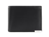Calvin Klein Modern Plaque Trifold 10CC W / Coin CK Black Calvin Klein Modern Plaque Trifold 10CC W / Coin CK Black