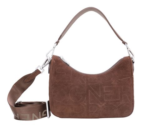 Bogner Tenna Velluto Lora Shoulderbag S Dark Brown
