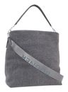Bogner Tenna Velluto Jessi Hobo Bag L Grey