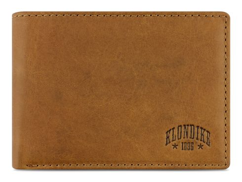 KLONDIKE 1896 Rush Trevor Wallet with Flap Cognac