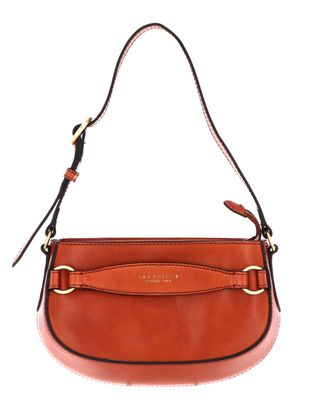 THE BRIDGE Bettina Shoulder Bag Rust / Oro