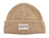 Calvin Klein CKJ Neutral Mono Beanie Travertine