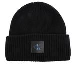 Calvin Klein CKJ Tagged Beanie Black Calvin Klein CKJ Tagged Beanie Black