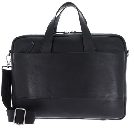 LEONHARD HEYDEN Hamburg Zipped Briefcase 1 Compartment S Black