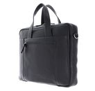 LEONHARD HEYDEN Hamburg Zipped Briefcase 1 Compartment S Black