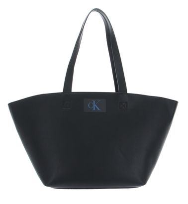 Calvin Klein CKJ Sculpted Wing Shopper 27 Twill Black