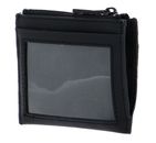 Calvin Klein CKJ Logo Plaque ID Cardholder With Zip Black Calvin Klein CKJ Logo Plaque ID Cardholder With Zip Black