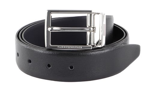 TOMMY HILFIGER Business 3.5 Reversible Belt W95 Black / Space Blue