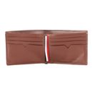 TOMMY HILFIGER TH Modern Leather Mini CC Wallet Tan TOMMY HILFIGER TH Modern Leather Mini CC Wallet Tan