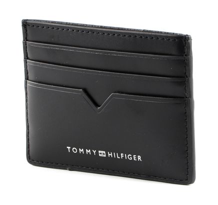 TOMMY HILFIGER TH Modern Leather CC Holder Black