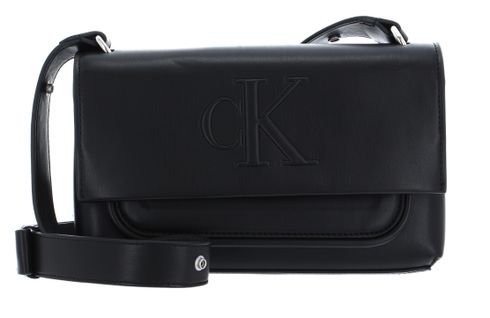 Calvin Klein CKJ Sculpted EW Flap 25 Pipping Black