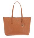 Calvin Klein CK Must Shopper Embossed Mono M Cognac Calvin Klein CK Must Shopper Embossed Mono M Cognac
