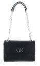 Calvin Klein Re-Lock EW Convertible Xbody EMB Mono CK Black