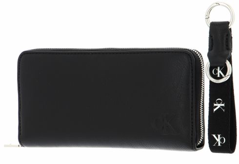 Calvin Klein CKJ Giftpack SLG Zip Around and Keyfob Black