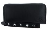 Calvin Klein CKJ Ultralight Zip Around Wallet W / Wristlet Black
