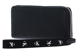 ★ ★ Women's CKJ Minimal Monogram Card Wallet 6C Calvin Klein CKJ Minimal Monogram Card Case 6CC Black | Buy