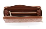Calvin Klein CK Must Zip Around Wallet Embossed L Cognac Calvin Klein CK Must Zip Around Wallet Embossed L Cognac