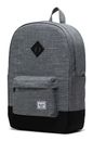 Herschel Eco Heritage Backpack Raven Crosshatch Herschel Eco Heritage Backpack Raven Crosshatch