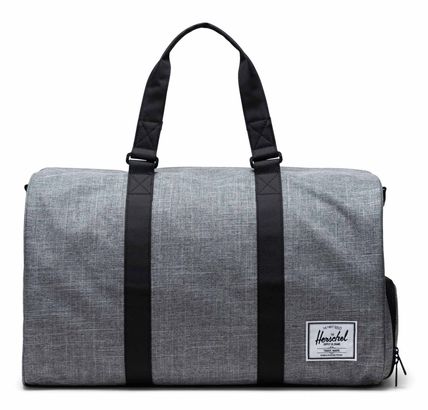 Herschel Eco Novel Duffle Raven Crosshatch