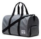 Herschel Eco Novel Duffle Raven Crosshatch Herschel Eco Novel Duffle Raven Crosshatch