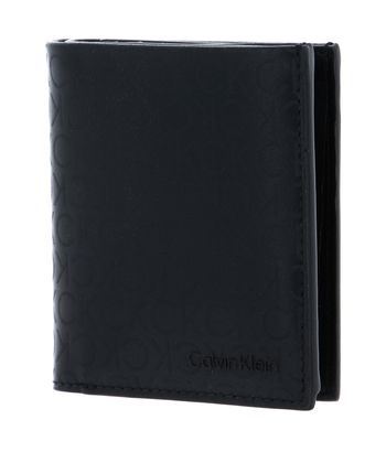 Calvin Klein Daily Tech Trifold 6CC W / Magcoin Black Tonal Mono