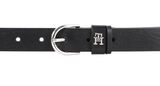 TOMMY HILFIGER TH Timeless Belt 2.5 W130 Black TOMMY HILFIGER TH Timeless Belt 2.5 W130 Black