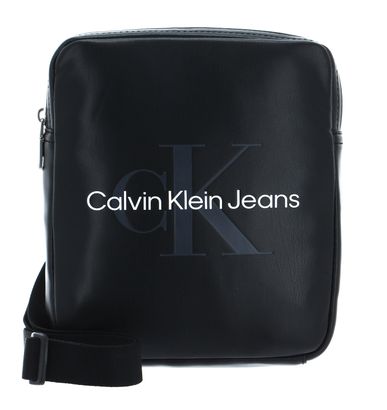 Calvin Klein CKJ Monogram Soft Reporter 18 S Black