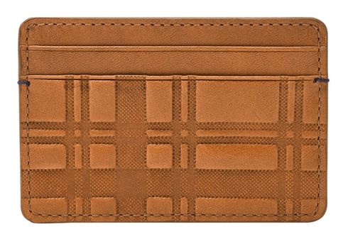 FOSSIL Bronson Card Case Camel