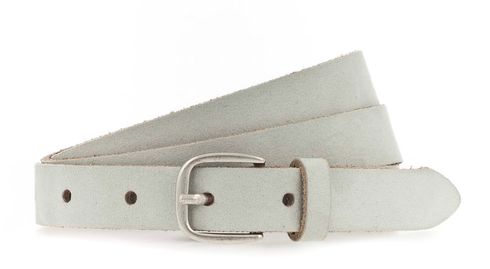 Tamaris Slim Velours Belt W105 Light Gray