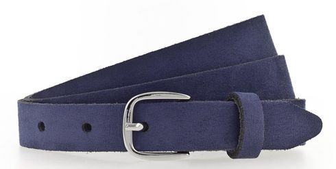Tamaris Slim Velours Belt W100 Velvet Blue