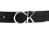 Calvin Klein Re-Lock CK Logo Belt 30MM W130 CK Black