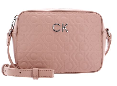 Calvin Klein Re-Lock Camera Bag EMB Mono Cafe Au Lait