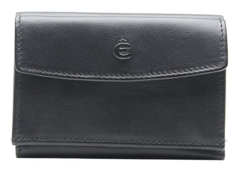 Esquire Logo Small Wallet Black