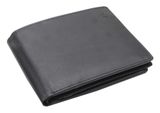 Esquire Logo Billfold Wallet Black