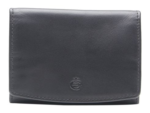 Esquire Logo Wiener Wallet Black