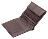 Esquire Deer Small Billfold Wallet Brown Esquire Deer Small Billfold Wallet Brown