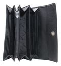 Esquire Deer Zip Around Wallet Black