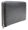 Esquire Deer Zip Around Wallet Black