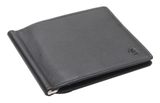 Esquire Logo Money Clip Wallet Black