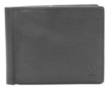 Esquire Logo Money Clip Wallet Black
