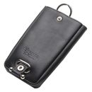 Esquire Logo Key Case Black