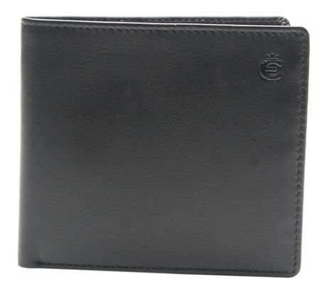 Esquire Logo Billfold Wallet Black