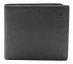 Esquire Logo Wiener Wallet Black