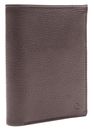 Esquire Deer Passport Case Brown
