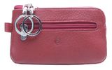 Esquire Deer Key Case with Zip Red