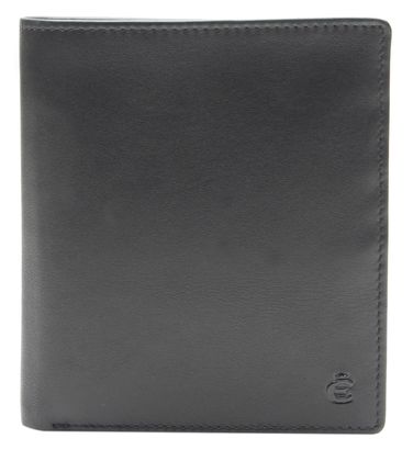 Esquire Logo Billfold Wallet Black